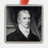 James Monroe, Gravur von Thomas Gimbrede Silbernes Ornament (Vorne)