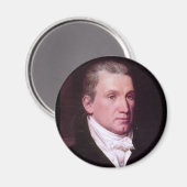 James Monroe Magnet (Vorderseite/Rückseite)