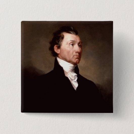 James Monroe Portrait, früherer amerikanischer Prä Button (Vorderseite)