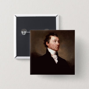 James Monroe Portrait, früherer amerikanischer Prä Button