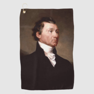 James Monroe Portrait, früherer amerikanischer Prä Golfhandtuch