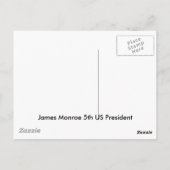 James Monroe Postkarte (Rückseite)