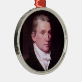 James Monroe Silbernes Ornament (Rechts)