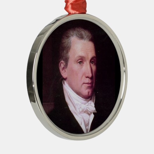 James Monroe Silbernes Ornament (Rechts)