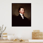 James Monroe White House US-Präsident Portrait Poster (Küche)
