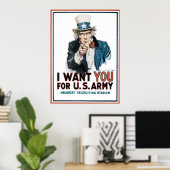 James Montgomery Flagg Wollte ich Ihnen für die US Poster (Heimbüro)