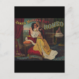 James Moran & Co's Romeo Chewing Tobacco Postkarte
