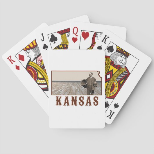 James Naismith Basketball Spielkarten (Rückseite)