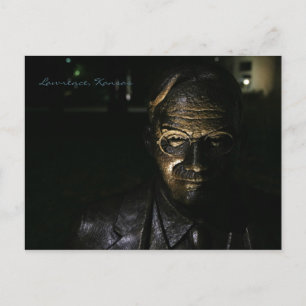 James Naismith Bronze Statue Postcard Postkarte
