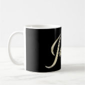 James Name whitegold Tasse Teetasse Kaffeetasse (Links)