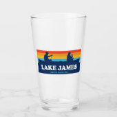 James North Carolina Canoe Glas (Vorderseite)