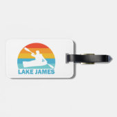 James North Carolina Kayak Gepäckanhänger (Rückseite horizontal)