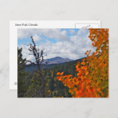James Peak, Colorado Postkarte (Vorne/Hinten)