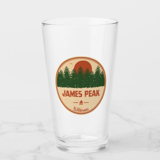 James Peak Wilderness Colorado Glas (Vorderseite)