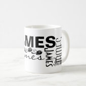 JAMES - personifizieren Sie die Tasse (VorderseiteRechts)