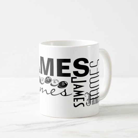 JAMES - personifizieren Sie die Tasse (VorderseiteRechts)