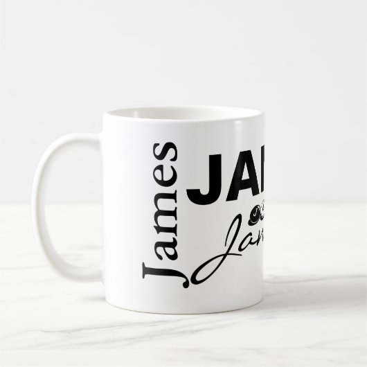 JAMES - personifizieren Sie die Tasse (Links)