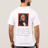 James Polk T-Shirt (Rückseite)