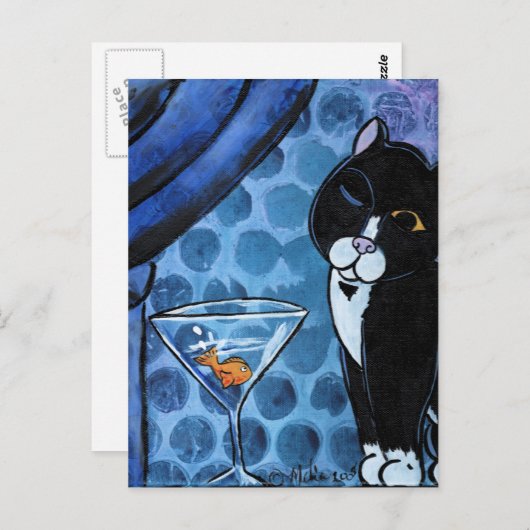 James Postkarte (Vorne/Hinten)