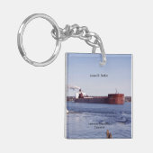 James R. Barker Acrylschlüsselkette Schlüsselanhänger (Vorderseite links)