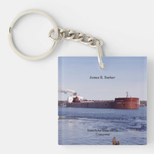 James R. Barker Acrylschlüsselkette Schlüsselanhänger