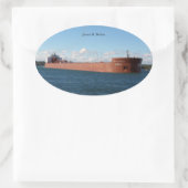 James R. Barker Aufkleber (Tasche)