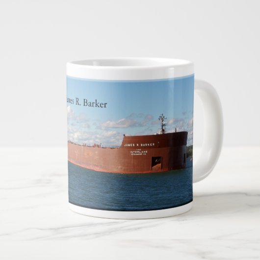 James R. Barker Jumbo-Tasse (Vorderseite Rechts)