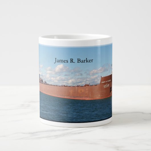 James R. Barker Jumbo-Tasse (Vorderseite)