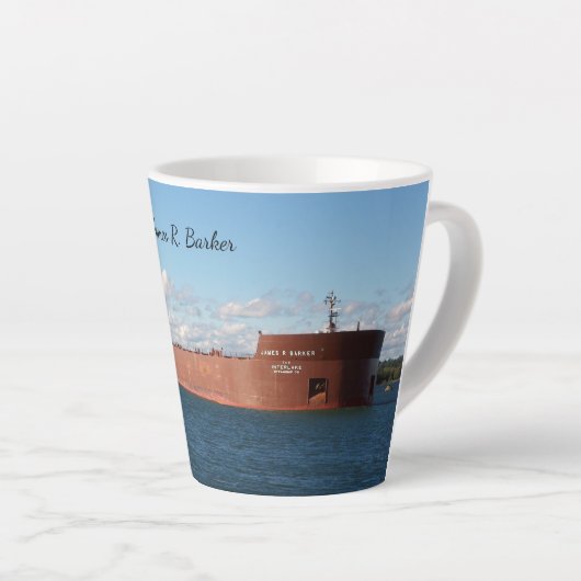 James R. Barker Latte Tasse (Rechte Ecke)