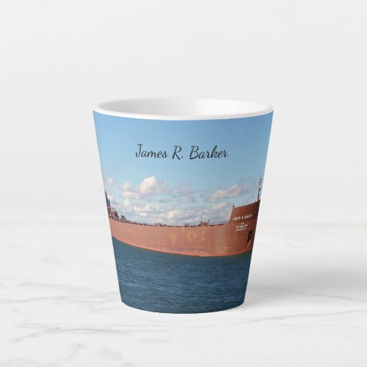 James R. Barker Latte Tasse (Vorderseite)