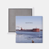 James R. Barker Magnet (Vorderseite/Rückseite)