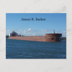 James R. Barker Postkarte