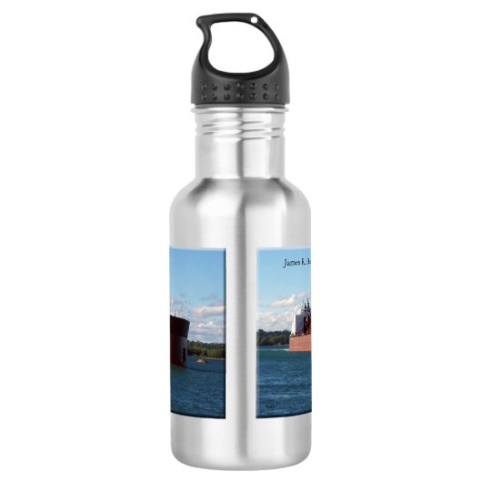 James R. Barker Wasserflasche (Rückseite)