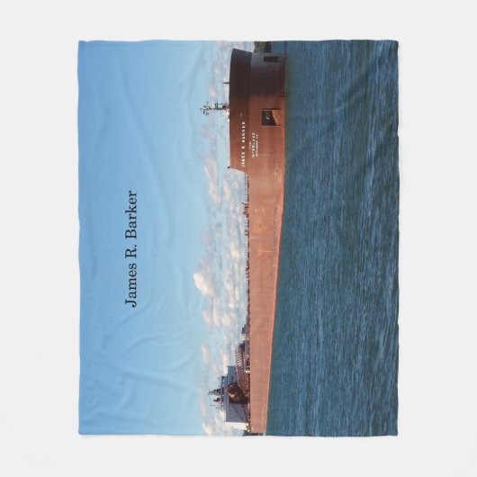 James R. Barkerdecke Fleecedecke (Vorderseite)