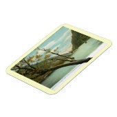 James River, Blue Ridge Mountains, VA Vintag Magnet (Linke Seite)