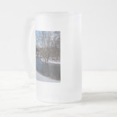 James River Cuts Back Mattglas Bierglas (Vorderseite Links)