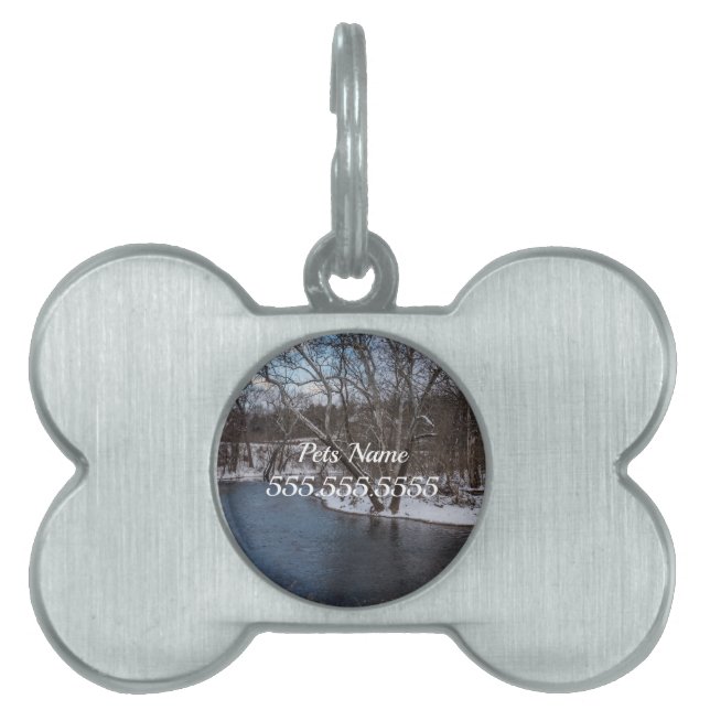 James River Cuts Back Pet Name Tag Tiermarke (Vorderseite)