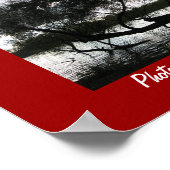 James River in der Silhouette Poster (Ecke)