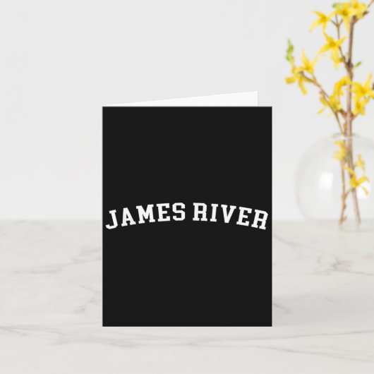 James River Karte (Gelbe Blume)
