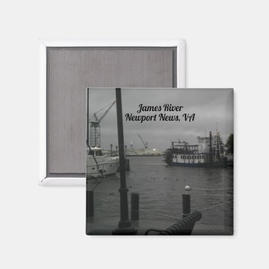 James River Magnet (Vorderseite/Rückseite)