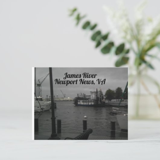 James River Postkarte (Stehend Vorderseite)