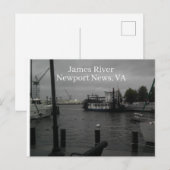 James River Postkarte (Vorne/Hinten)