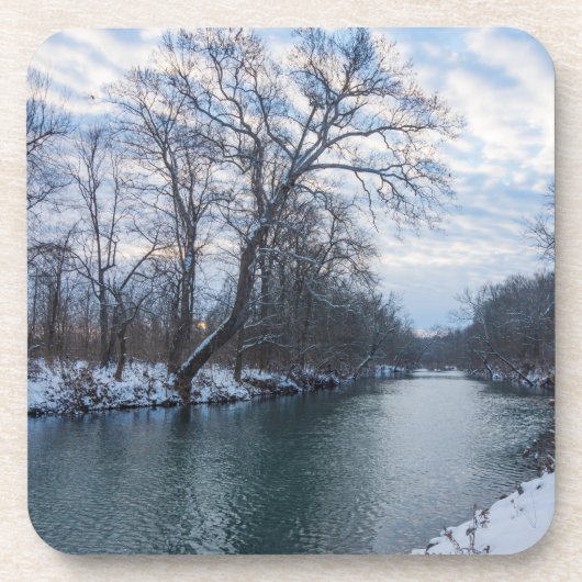 James River Winter Untersetzer (Vorderseite)