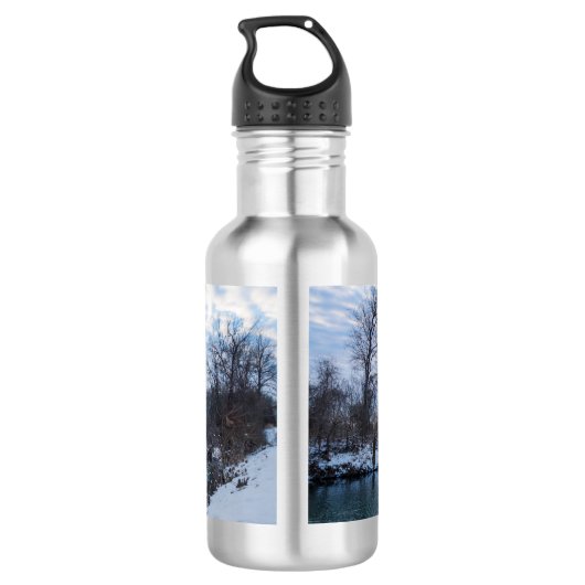 James River Winter Water Bottle Edelstahlflasche (Rückseite)