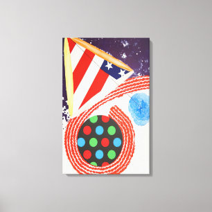 James Rosenquist - Ein Freie für alle Leinwanddruck