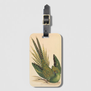 James Sowerby Ground Parrot, Psittacus terrestris Gepäckanhänger