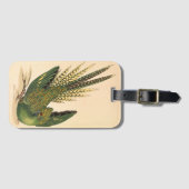 James Sowerby Ground Parrot, Psittacus terrestris Gepäckanhänger (Vorderseite (Horizontal))