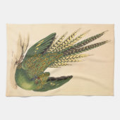 James Sowerby Ground Parrot, Psittacus terrestris Geschirrtuch (Horizontal)