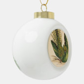 James Sowerby Ground Parrot, Psittacus terrestris Keramik Kugel-Ornament (Links)