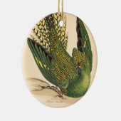 James Sowerby Ground Parrot, Psittacus terrestris Keramik Ornament (Rechts)